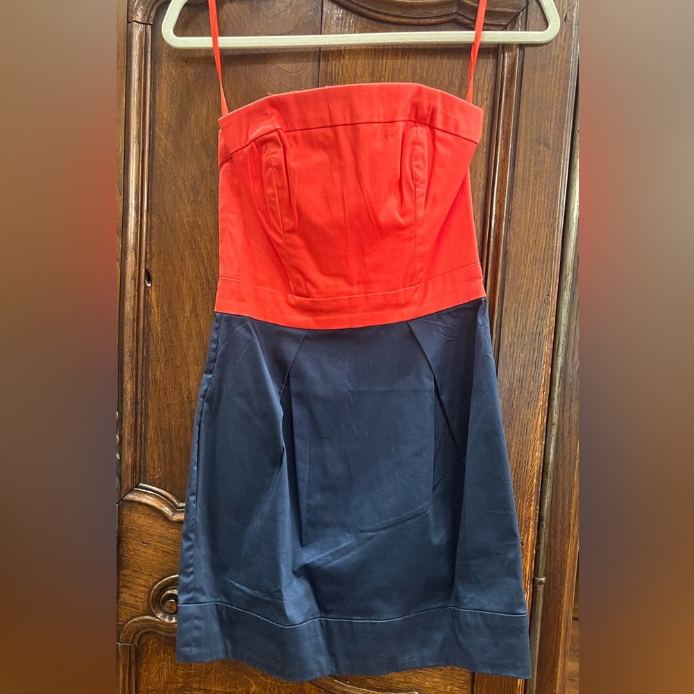 French Connection strapless dress